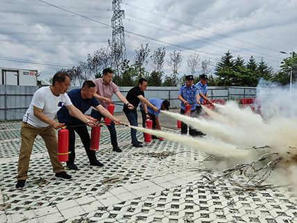 筑牢安全“防火墙”，91传媒
开展消防安全演练