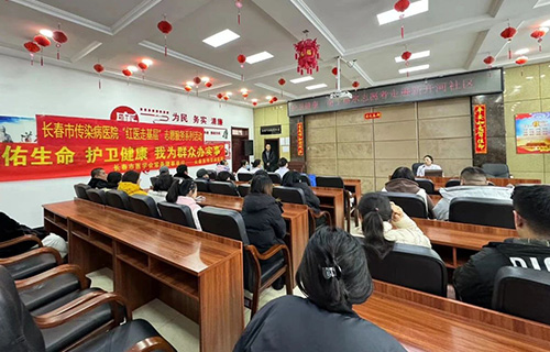 护卫生命 南丁格尔志愿者进社区