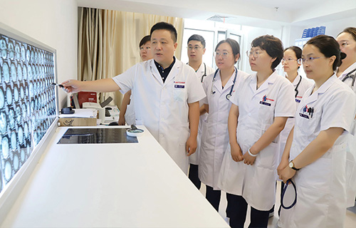 结脑中心（五疗区）：年收治患者1600余人次，诊治水平全国领先！